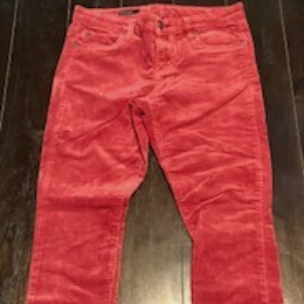 Kut from the Kloth Corduroy Pants - Red